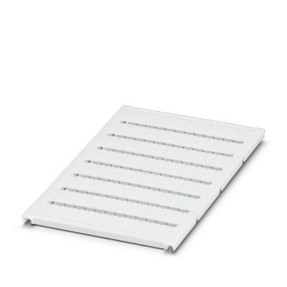 Phoenix Contact UniCard Terminal Marker; UC-TM 5; for BLUEMARK CLED/LED; CMS-P1 PLOTTER; PLOTMARK; 120-Section; 5.2mm Width; White